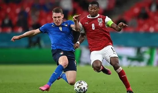 Man Utd and Chelsea issued harsh transfer reminder as Italy defeat Austria at Euro 2020