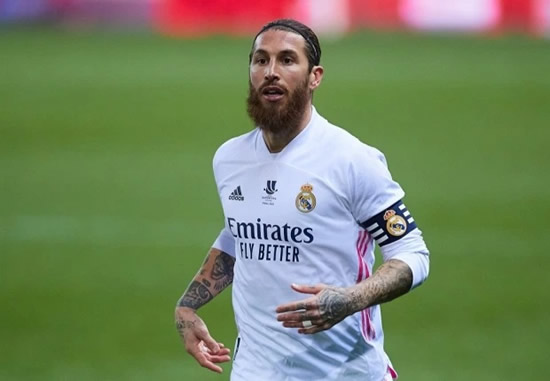 GYM NUT Sergio Ramos shows off personalised workout bench as Man Utd and Chelsea transfer target hits gym after Real Madrid exit