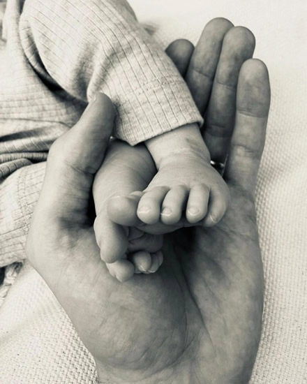 BABY BALE Gareth Bale and wife Emma Rhys-Jones reveal birth of their fourth child Xander with Instagram snap
