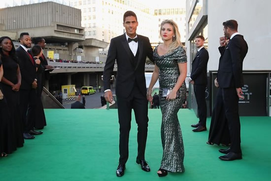 Man Utd-bound Raphael Varane shares snap with blonde beauty wife ahead of Real exit