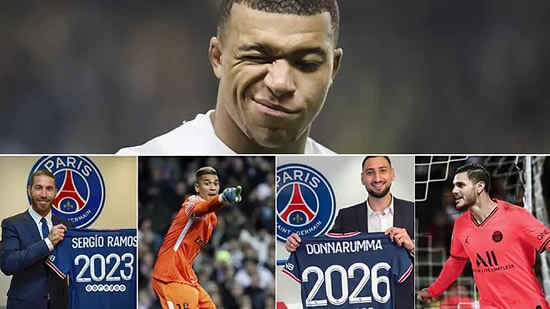 PSG's plot to retain Mbappe starts with clearout