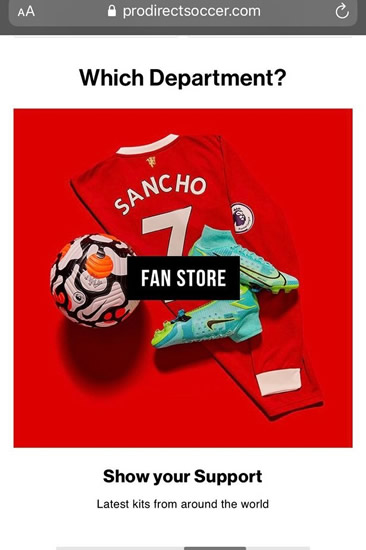 Man Utd shirt sale blunder hints at potential number conflict for Jadon Sancho
