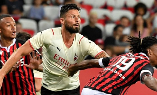 Giroud happy to take No9 shirt: God wanted me to play for AC Milan