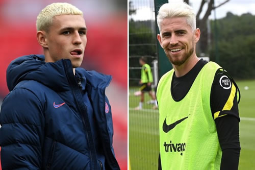 Chelsea’s Jorginho mocks England as Italy star reveals new ‘Phil Foden’ hair style after Euro 2020 triumph