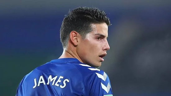 James Rodriguez could leave Everton but stay in the Premier League
