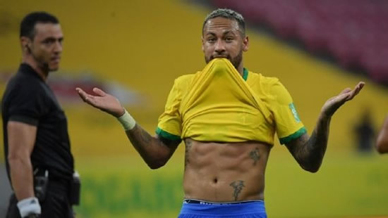 Neymar wants more respect for Brazil career from fans, media after breaking record