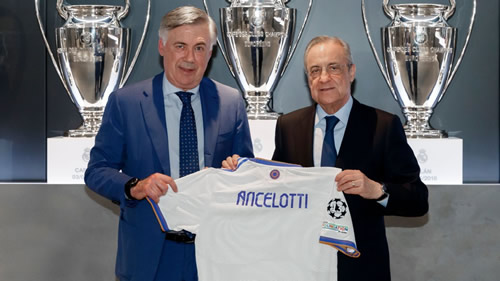 Real Madrid's Carlo Ancelotti blasts 'strange' criticism of Florentino Perez from UEFA president