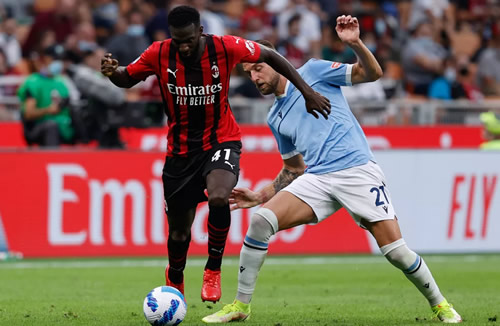 Lazio fans aim ‘banana’ chant at Chelsea and Milan midfielder Tiemoue Bakayoko as ultras racially abuse Frenchman again