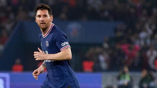 PSG's Lionel Messi again out with injury, doubtful for Man City clash