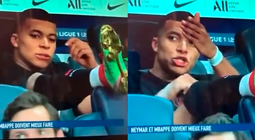 Mbappe's anger at Neymar: That tramp doesn't pass to me