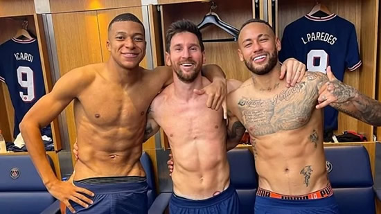 PSG's front three of Mbappe, Messi and Neymar finally on the same page