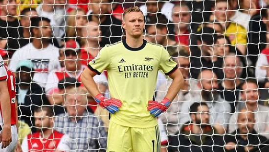 'Arteta has given me no clear reason' - Leno admits he could seek January transfer after losing Arsenal spot to Ramsdale