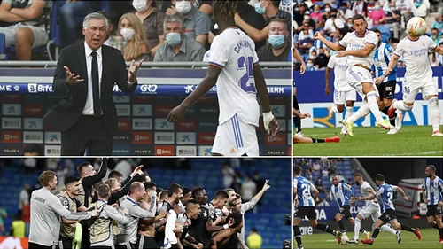 The causes of Ancelotti's first Real Madrid crisis