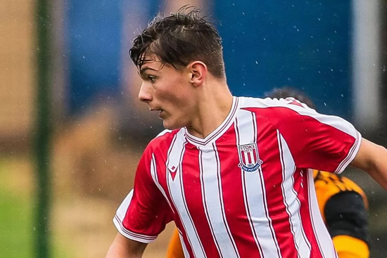 Chelsea, Man United and Man City showing interest in Stoke City teen sensation