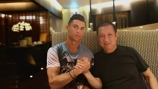 Cristiano Ronaldo and Peter Lim announce new business venture