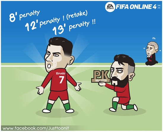 7M Daily Laugh - Hattrick for Ronaldo with 2 penalties