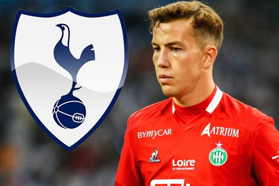 GREEN LIGHT Tottenham and West Ham ‘considering transfer swoop for Saint-Etienne’s England Under-21s goalkeeper Etienne Green’