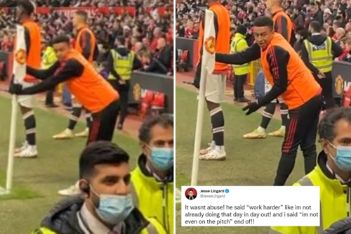 ‘I’m not on the pitch’ – Sub Jesse Lingard responds to irate Man Utd fans during Liverpool humiliation