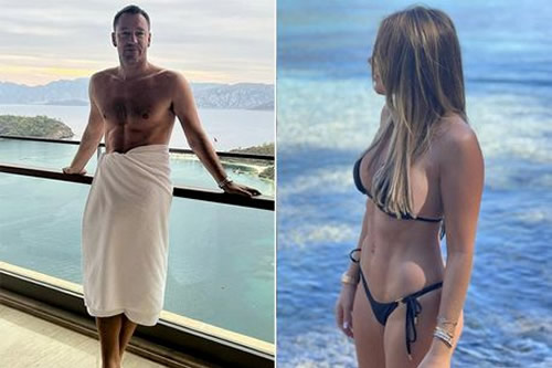 Chelsea legend John Terry takes cheeky dig at wife as she flaunts killer bikini abs