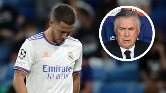 'Hazard is fit, I just prefer other players' - Ancelotti explains Real Madrid winger's absence