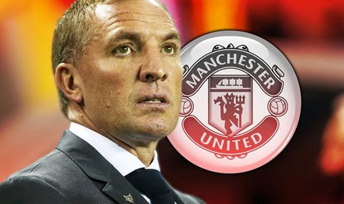Leicester boss Brendan Rodgers issues response after being made 'top choice' by Man Utd