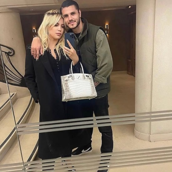 Wanda Nara shows off one of world's most expensive bags owned by likes of Victoria Beckham and Kim Kardashian