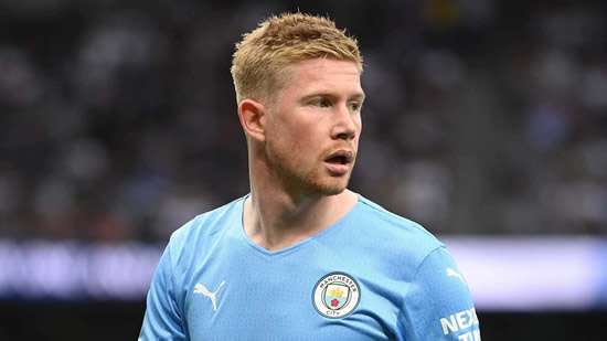 De Bruyne reveals Man City trained for just 10 minutes before Man Utd win