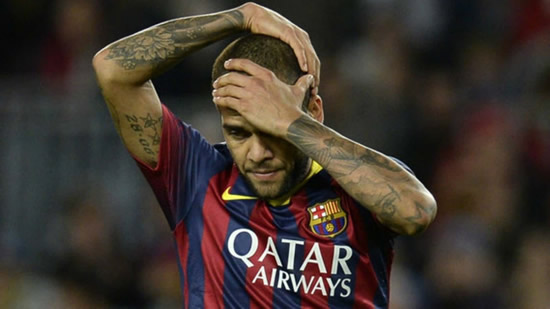 Barcelona will not re-sign Dani Alves despite Brazilian defender wanting return