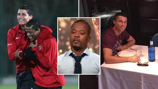 Patrice Evra's Incredible Story About Going To Cristiano Ronaldo's House For Lunch Sums The Man Up