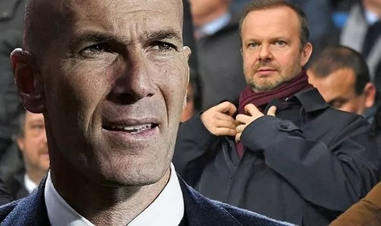 What Zinedine Zidane has 'told Man Utd' about taking job after receiving approach