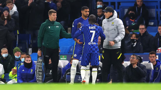Kante and Chilwell raise injury concern for Chelsea after early exits against Juventus