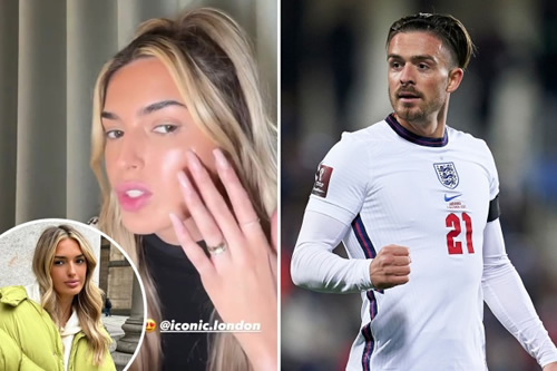 Jack Grealish’s girlfriend Sasha Attwood fuels engagement rumours after it’s revealed they’re house hunting