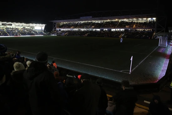 'WE'LL PLAY IN THE DARK' Peterborough’s home clash against Barnsley plunged into darkness after power cut at London Road
