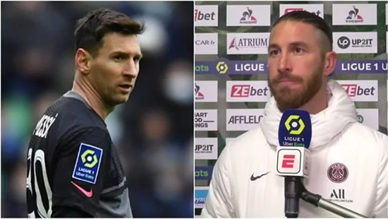Sergio Ramos opens up about Messi possibly winning 2021 Ballon d'Or