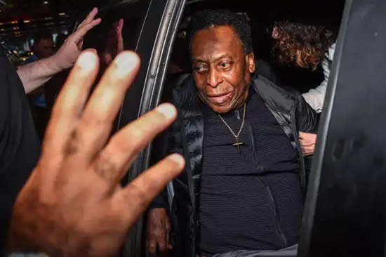 LEGEND TREATED Pele, 81, back in hospital to undergo treatment for colon tumour just three months after Brazil legend had surgery