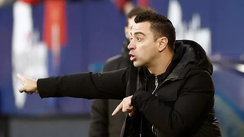 Xavi: It's hard to accept that the young players are propping up the team