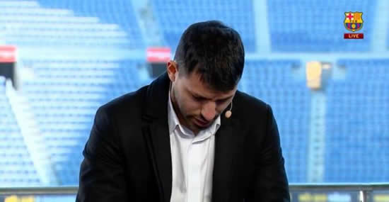 Lionel Messi sends touching message to pal Sergio Aguero after Barcelona retirement
