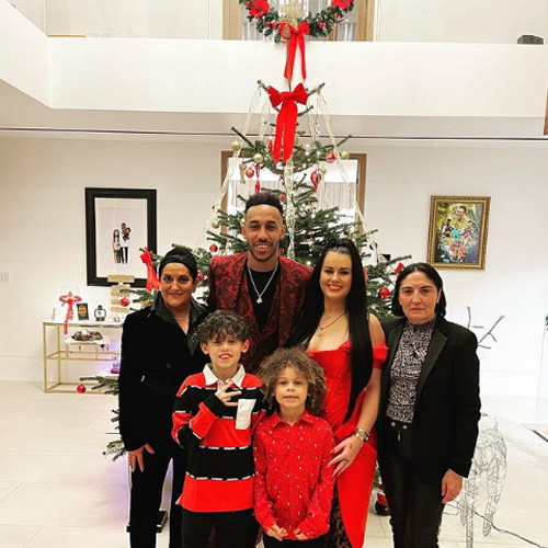Pierre-Emerick Aubameyang breaks silence after Arsenal exile with cryptic Xmas message