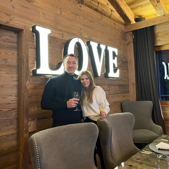 LIFE HAS PEAKED Chelsea legend John Terry and wife Toni splash out £150,000 to rent stunning chalet in the Alps for winter getaway