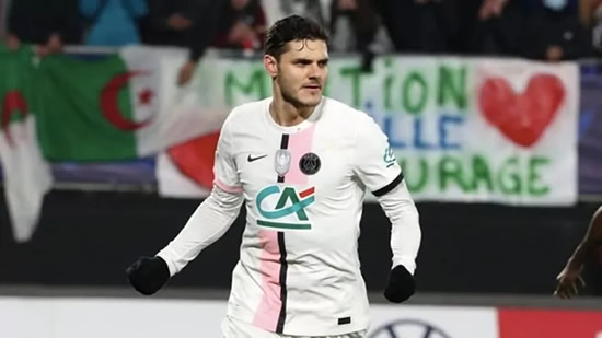 PSG looking to offload Icardi in January