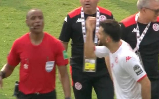 Tunisia refuse to finish AFCON clash as ref mistakenly blows for full time early twice