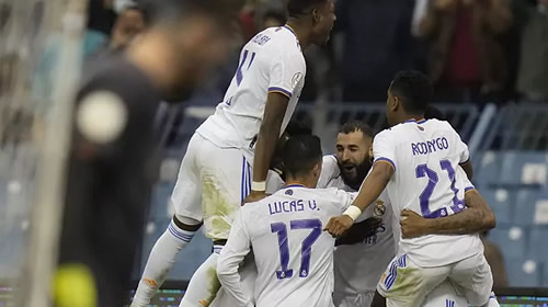 Modric and Benzema fire Real Madrid to the Supercopa title