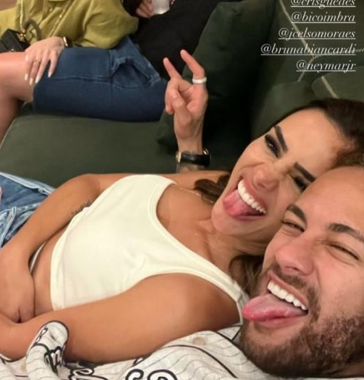 PSG star Neymar goes public with stunning new girlfriend Bruna Biancardi after months of dating in secret