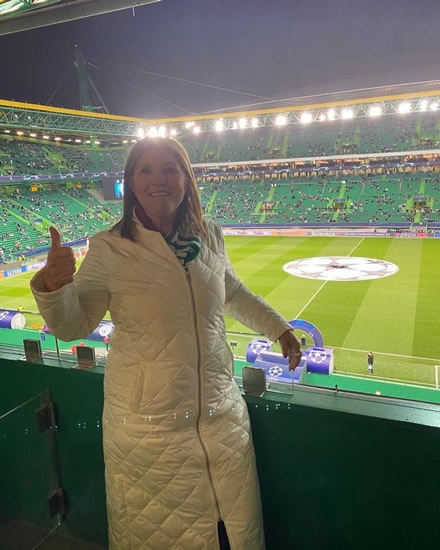 Cristiano Ronaldo's mum spotted at Man City clash watching beloved Sporting lose 5-0