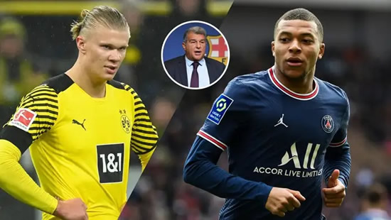 Transfer news and rumours LIVE: Barcelona respond to Mbappe and Haaland links