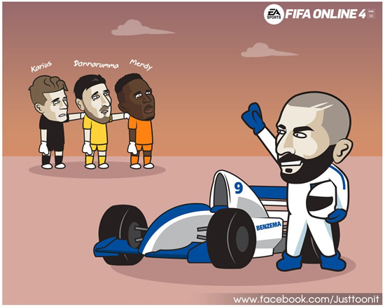 7M Daily Laugh - Chelsea 1-3 Benzema