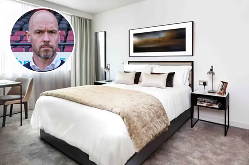 New Man Utd boss Erik ten Hag wants Manchester city centre home and could be in same block as Pep Guardiola’s £2m pad