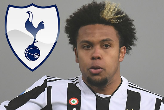 GO WEST Tottenham ‘plan THIRD transfer raid on Juventus for McKennie’ after January moves for Bentancur and Kulusevski