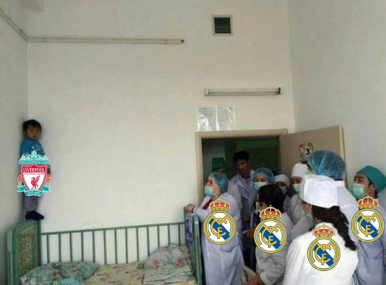 7M Daily Laugh - Bale ready for the CL final