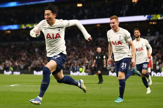 Son Heung-min left absolutely raging as he's substituted despite Spurs beating Arsenal